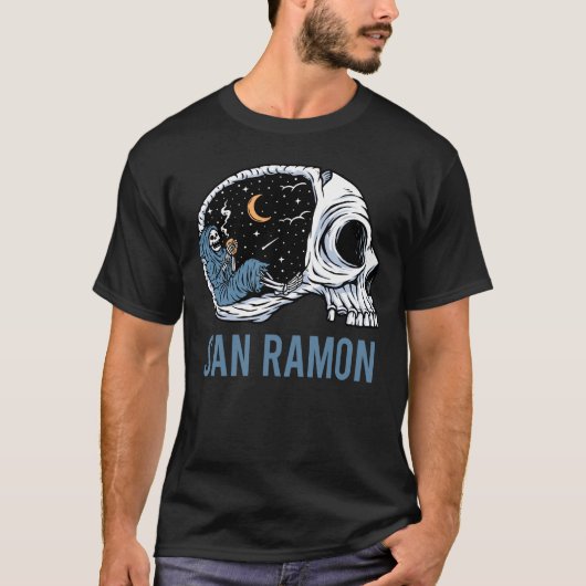 T-shirt Squelette glaçant - San Ramon (Devant)