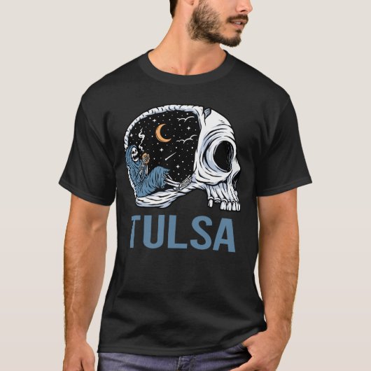 T-shirt Squelette glaçant - Tulsa (Devant)