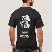 T-shirt squelette Halloween (Dos)