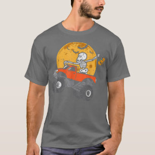 T-shirt Squelette Monster Camion Lune bonbon pour bébé Gar