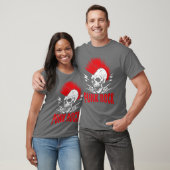 T-shirt Squelette Punk Rock Premium (Unisexe)