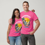 T-shirt Squelette Summerween Bone to Be Wild à manches lon (Unisexe)