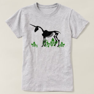 T-shirt Squelette Unicorne