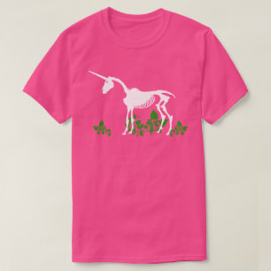 T-shirt Squelette Unicorne