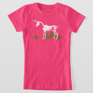 T-shirt Squelette Unicorne