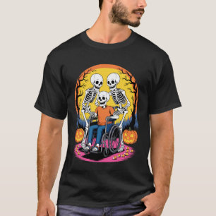 T-shirt Squelettes d'infirmières Halloween Soins de santé