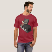 T-shirt squelettique (Devant entier)