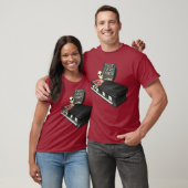 T-shirt squelettique (Unisexe)