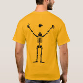 T-shirt squelettique de jongleur (Dos)
