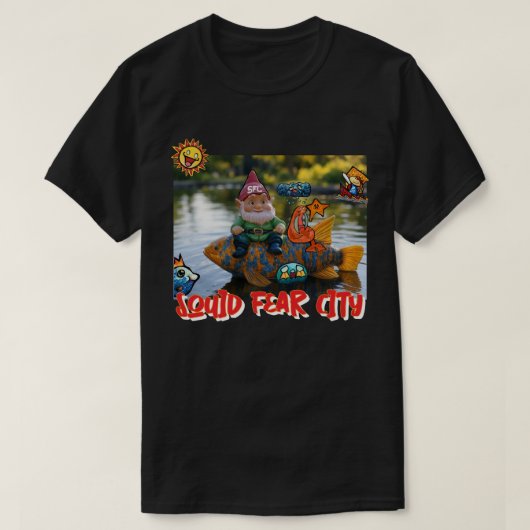 T-shirt Squid Fear City Gnome Edition (Design devant)