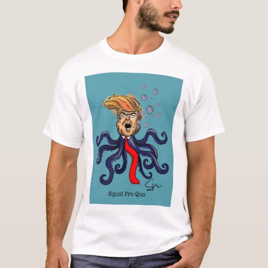 T-shirt Squid Pro Quo (Devant)