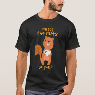 T-shirt Squirrel Aller tout dedans avec 7 2 cartes de poke