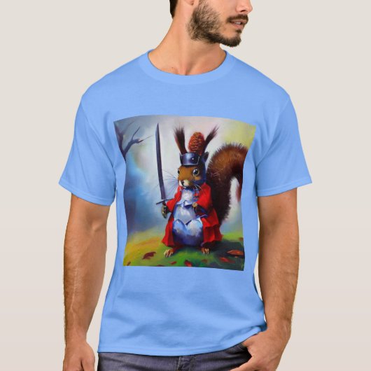 T-shirt Squirrel Samurai (Devant)