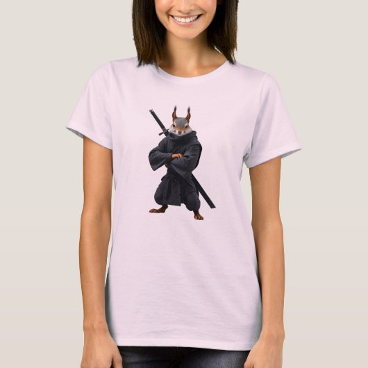 T-shirt Squirrel Samurai (Devant)
