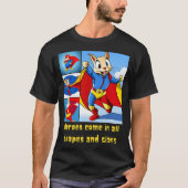 T-shirt Squirrel Superhéros (Devant)