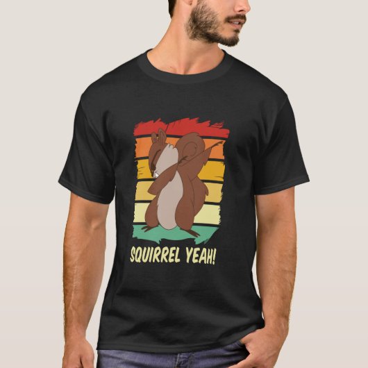 T-shirt Squirrel Yeah! - Amateur d'écureuil (Devant)