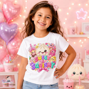 T-shirt Squishies Douce & Douce Thé aux Bulles de Boulette