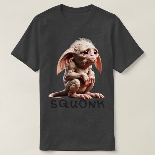 T-shirt Squonk Pennsylvanias Saddest Cryptid (Design devant)