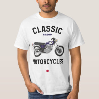 T-shirt SR500 Biker Motocycle japonais