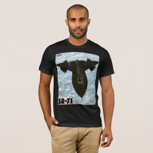 T-SHIRT SR-71 BLACKBIRD (Devant entier)