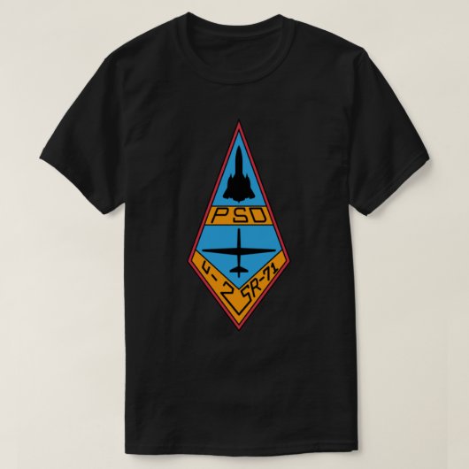 T-shirt SR-71 Blackbird Physiological Support Division Ins (Design devant)
