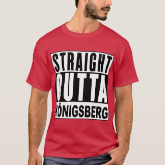 T-shirt Sraight Outta Konigsberg East Prussia Active funny