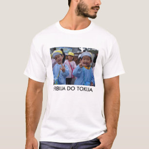 T-shirt Srbija u Japanu, SRBIJA FONT TOKIJA