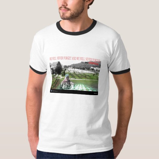 T-shirt srebrenica, bosna i hercegovina (Devant)