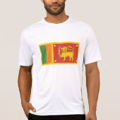 T-shirt Sri Lanka National Flag Lion Symbol (Devant)