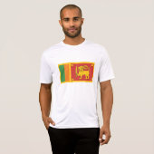 T-shirt Sri Lanka National Flag Lion Symbol (Devant entier)