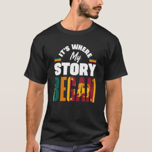 T-shirt Sri Lanka Sri Lanka Drapeau son pays
