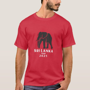 T-shirt Sri Lanka Trip 2025