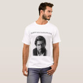 T-shirt Srinivasa Ramanujan mathématicien le plus extraord (Devant entier)