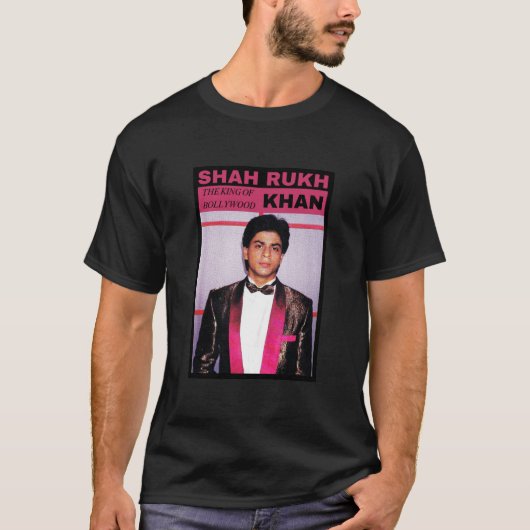 T-shirt SRK | Shahrukh Khan | Shah Rukh Khan | King Khan (Devant)