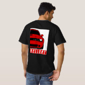 T-shirt SRT DODGE HELLCAT (Dos entier)