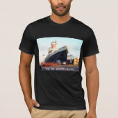 T-shirt SS États-Unis Ocean Liner (Devant)