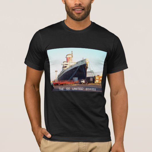T-shirt SS États-Unis Ocean Liner     (Devant)
