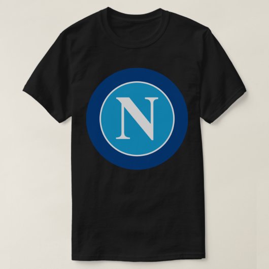 T-shirt SSC Napoli Serie A Italie Logo de l'équipe Essenti (Design devant)