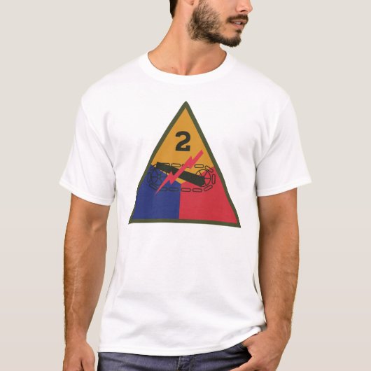 T-shirt SSI - 2e division blindée X 300 (Devant)