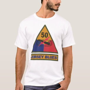 T-shirt SSI - 50e division blindée avec bande de nom