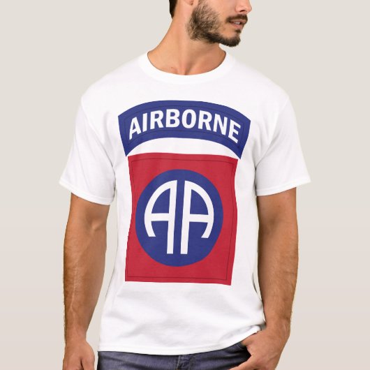 T-shirt SSI - 82e division aéroportée (Devant)
