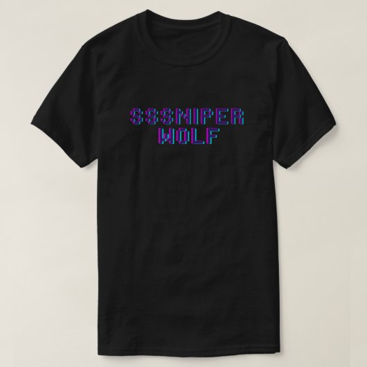 T-shirt SSSniperWolf (Design devant)