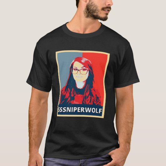 T-shirt Sssniperwolf-Sssniperwolf (Devant)
