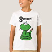 T-shirt Sssssup ! Serpent (Devant)