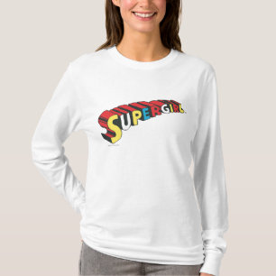T-shirt SSupergirl Colorful Logo