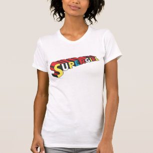 T-shirt SSupergirl Colorful Logo
