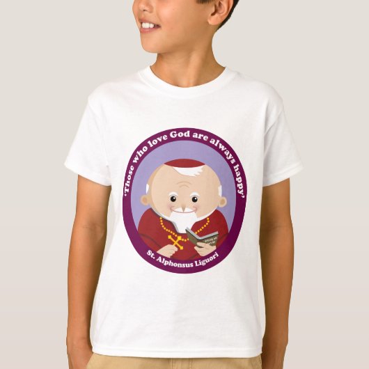 T-shirt St Alphonse Liguori (Devant)