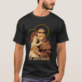 T-SHIRT ST ANTHONY DE BÉBÉ JÉSUS DE PADOUE (Devant)