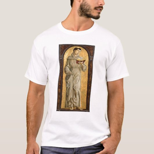 T-shirt St Anthony de la lecture de Padoue (Devant)