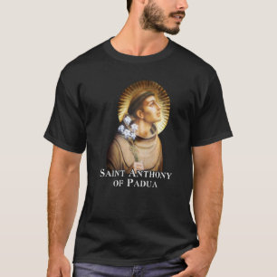 T-shirt St Antoine De Padoue Vintage Catholique Saint-Infa